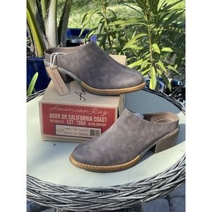 NEW With Box! American Rag Mule Slide. Segovia, Chocolate, Woman's Size 9 .